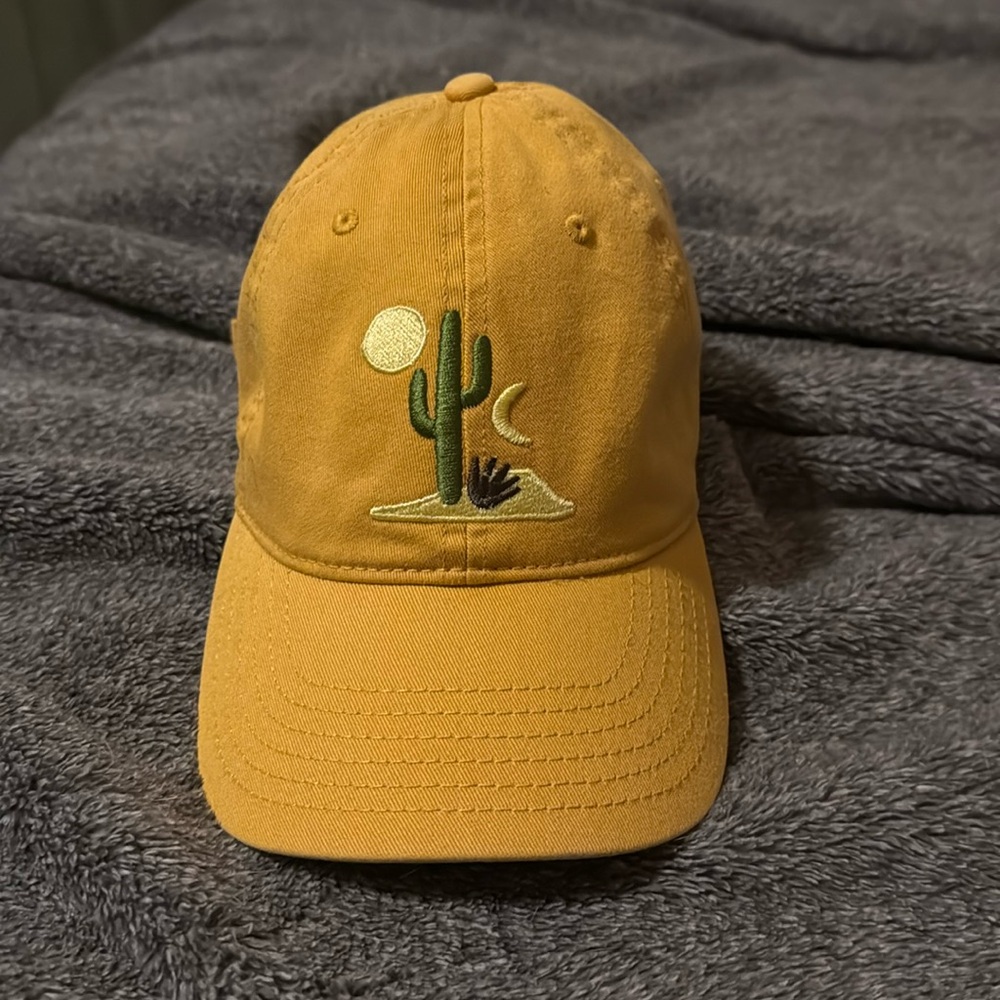 Yellow Cactus dad-hat